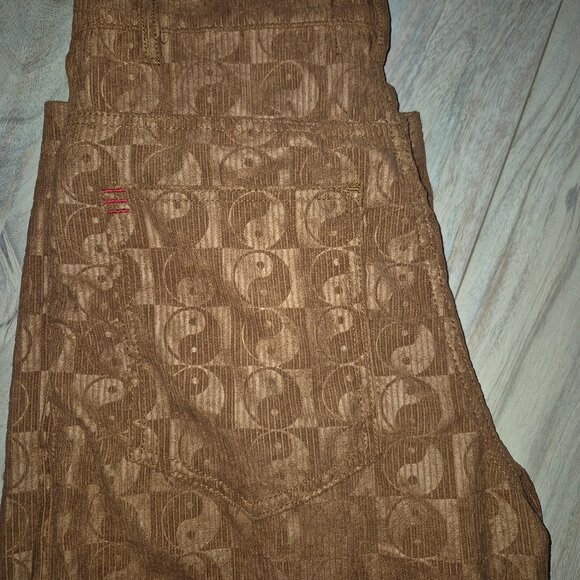 Brand New BDG Urban Outfitters Yin Yang Corduroy Trousers pants - Picture 8 of 12